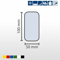 MUSTER: Stellplatzmarkierung für Tiefkühlbereiche 50 mm LPS-5010