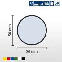 MUSTER: Stellplatzmarkierung für Tiefkühlbereiche 50 mm LPS-5010