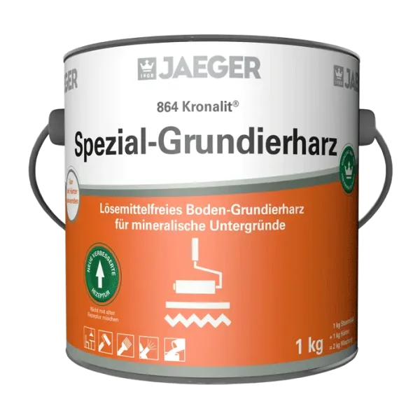 Kronalit 2K Spezial-Grundierharz und Härter farblos 2,5 kg