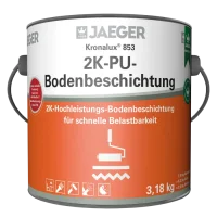 853 Kronalux® 2K-PU-Bodenbeschichtung Stammlack inkl. Härter Kieselgrau 7032 9 kg