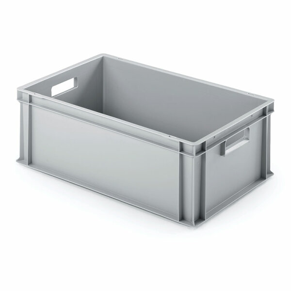 Eurobehälter geschlossen 600 x 400 x 175 mm, Griff geschlossen / Palette