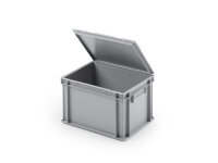 Eurobehälter mit Deckel 400 x 300 x 175 mm