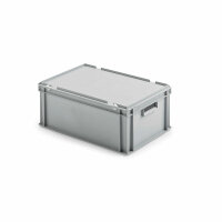 Eurobehälter mit Deckel 600 x 400 x 220 mm