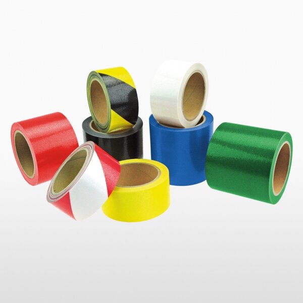 MUSTER: Bodenmarkierungsband antirutsch Plus BM-030-1 50 mm schwarz 10 m Kleber ablösbar