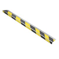 Antirutsch-Treppenkantenprofil stark gelb/schwarz,R13,90 mm x 600 mm
