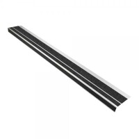 Antirutsch-Treppenkantenprofil stark schwarz,R13,120 mm x 800 mm