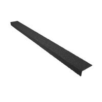 Antirutsch-Treppenkantenprofil robust GFK schwarz, 70 mm x 600 mm