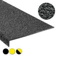 Antirutsch-Treppenkantenprofil robust schwarz, 230 x 600 mm