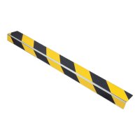 Antirutsch-Treppenkantenprofil standard, gelb/schwarz, R13, 50 mm x 800 mm