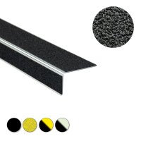 Antirutsch-Treppenkantenprofil standard, gelb/schwarz, R13, 50 mm x 800 mm