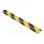 Antirutsch-Treppenkantenprofil standard, gelb/schwarz, R13, 50 mm x 800 mm