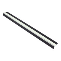Antirutsch-Treppenkantenprofil standard, schwarz & nachl./schwarz, R13, 50 mm x 1000 mm
