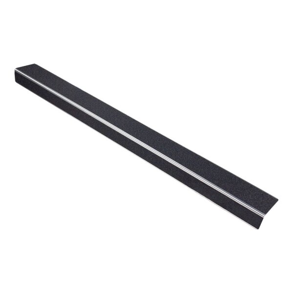 Antirutsch-Treppenkantenprofil standard, schwarz, R10, 50 mm x 1000 mm