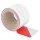 Bodenmarkierungsband schmutzabweisend BM-020 rot/weiß, Kleber permanent, 50 mm x 15 m