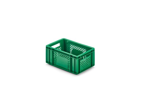 Kunststoffbehälter für Obst und Gemüse, 300 x 200 x 142 mm, grau