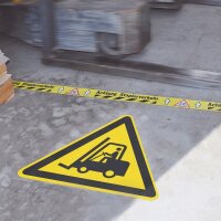 MUSTER: Band strapazierfähig BM-050-1 Achtung Stufe,75 mm x 600 mm,Antirutsch