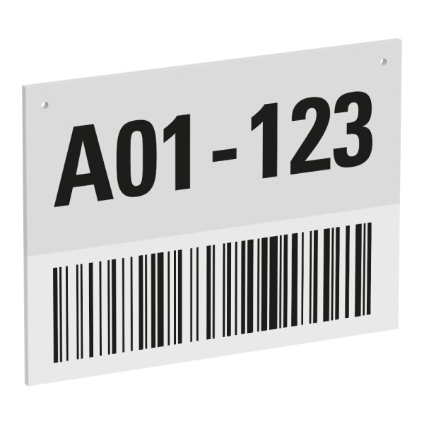 Blocklager-und Deckenschilder ohne Abkantung 240 x 300 x 3 mm (ca. 0,2 kg)