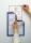Magnetische Infotasche DIN A4 blau,1,5 mm