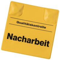 Kennzeichnungspads, magnetisch, gelb, Nacharbeit