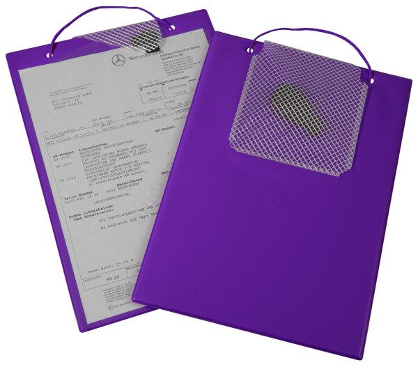 Auftragstasche "Plus" violett