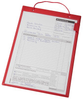 Auftragstasche "Basic" DIN A4,rot