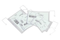 Drahtbügelsichttasche A4 hoch,ohne Klappe