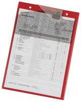 Auftragtasche DIN A4 "Secure" rot