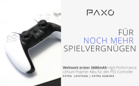 PS5 Controller Akku High-Performance Li-Ionen 2600mAh
